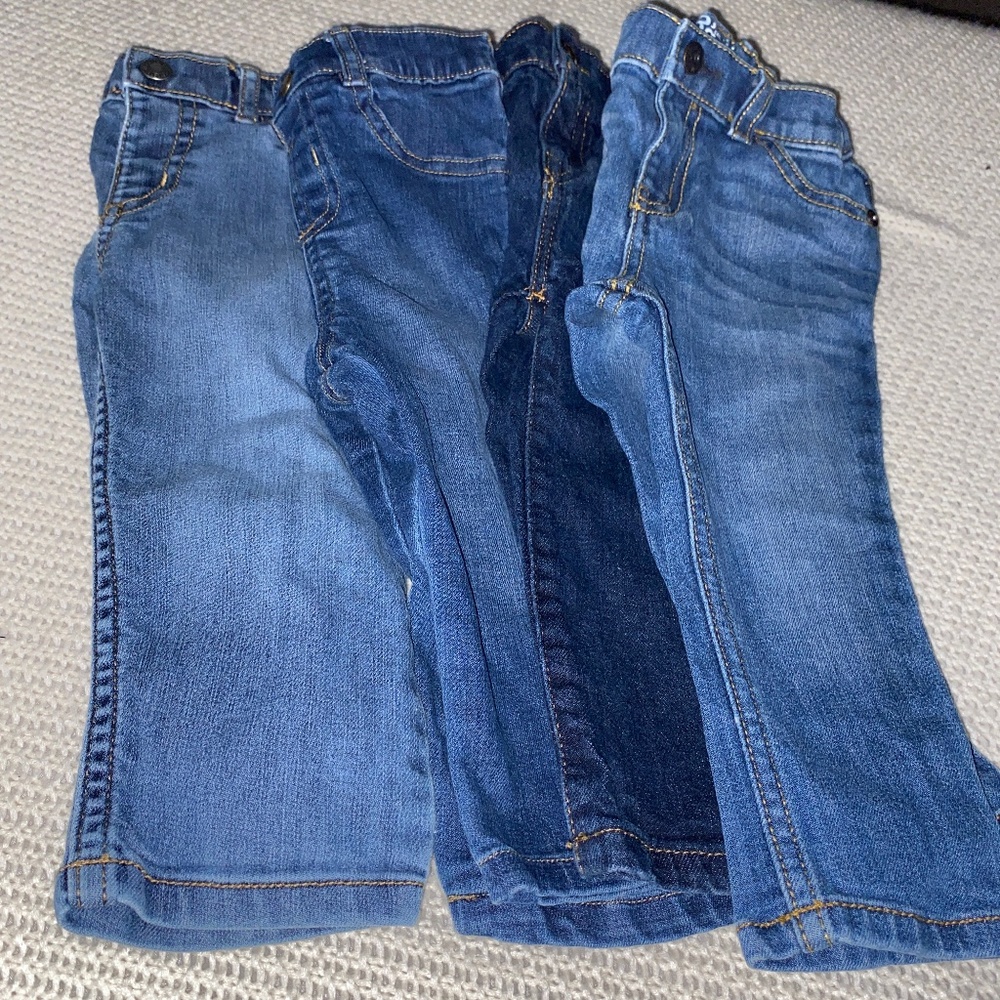 Baby boy jean bundle, size 18 months!